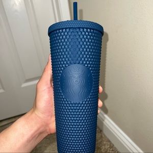 Starbucks Navy Blue Mexico Studded Tumbler